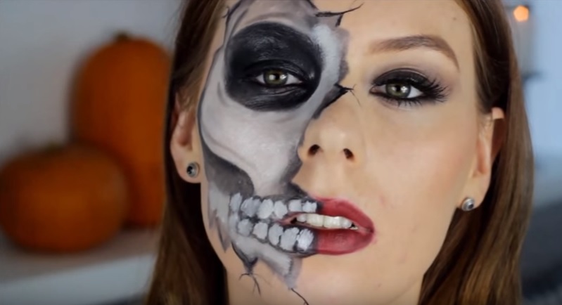 Halloween smink egyszerűen!
