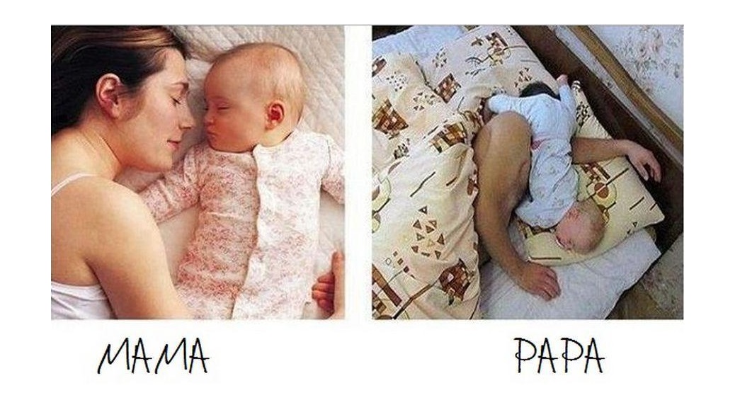 Apa vs Anya a gyerekekkel- vicces fotók!