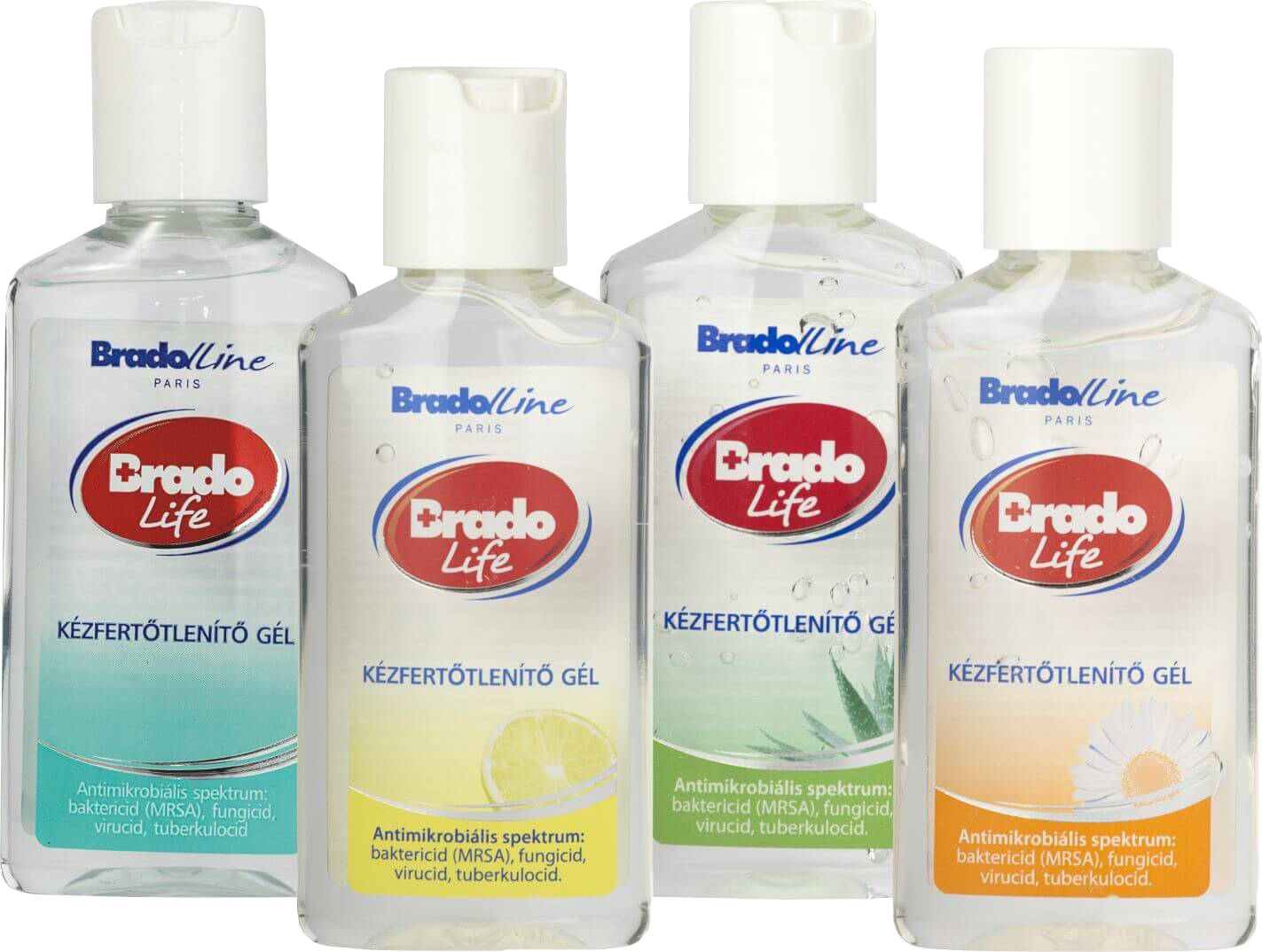 BradoLife 50 ml kézfertőtlenítő gél