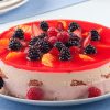 Joghurtos gyümölcs torta
